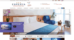 Desktop Screenshot of hotelesperya.it