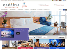 Tablet Screenshot of hotelesperya.it